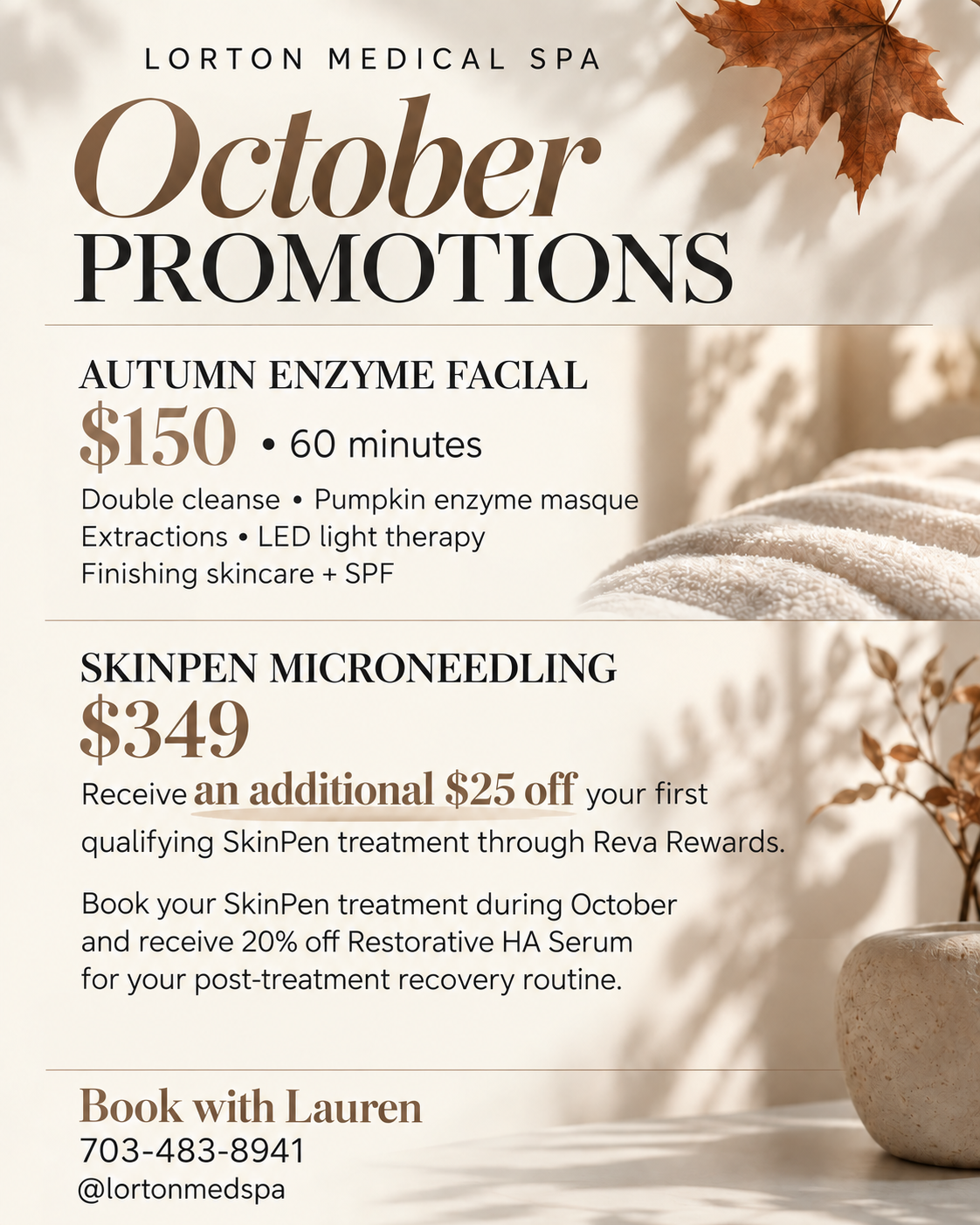 October Promotion Offer